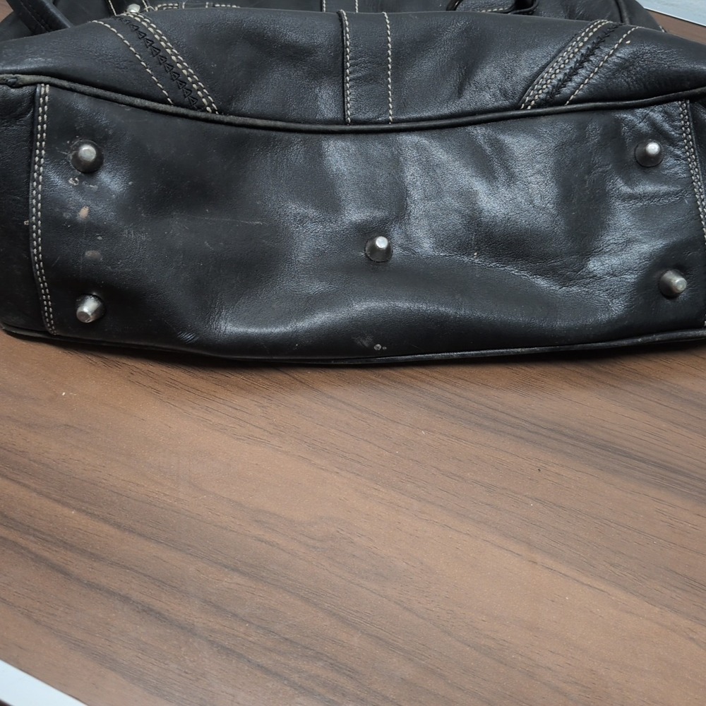 Coach Leather Handbag K0693 Cowhide Tote Soho Large Satchel Purse Bag - Picture 7 of 8